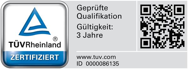 ISMS Foundation TÜV-Zertifikat