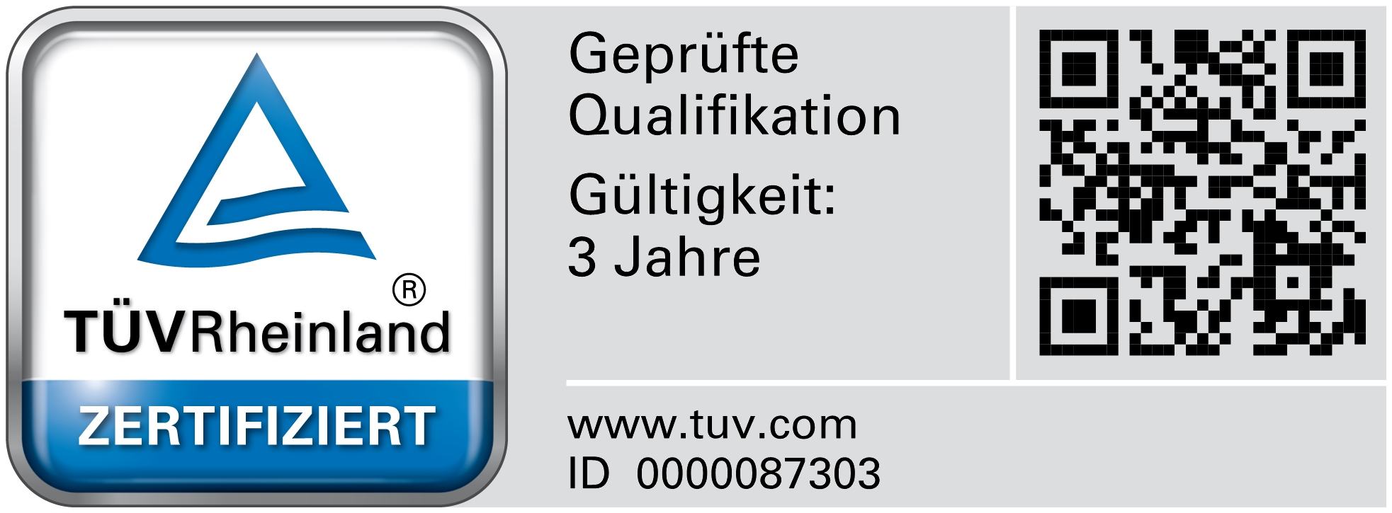 TÜV-Zertifizierung ISO 42001 Professional