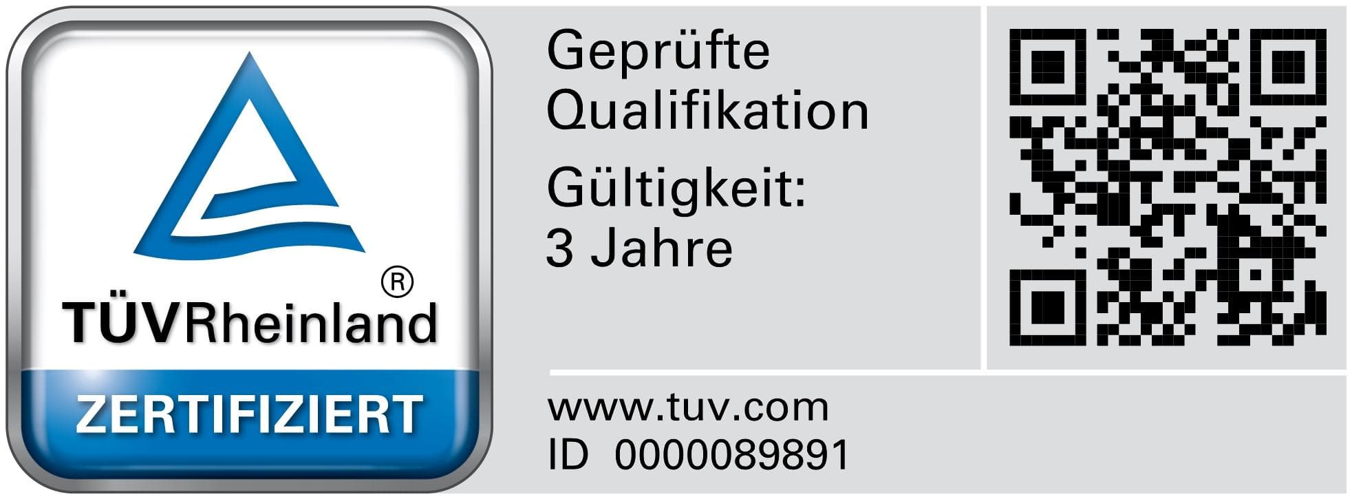 TÜV-Signet Product Security Officer