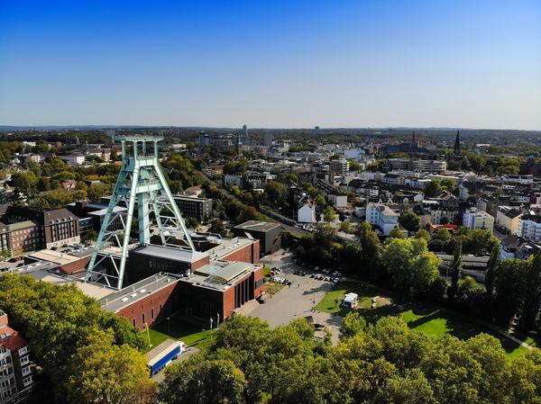Bochum Blick auf Bergbaumuseum