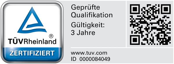 ISMS Implementer TÜV-Zertifikat
