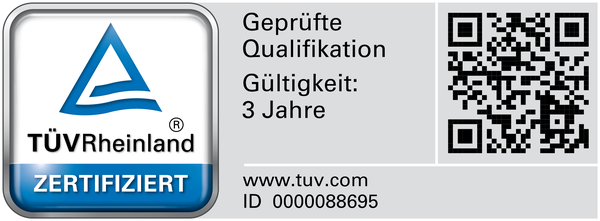 CISO TÜV Zertifikat